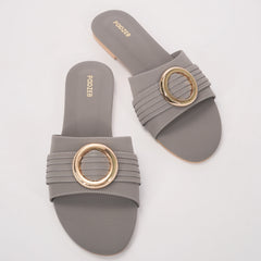 Luna Buckle - Gray