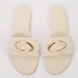 Starlight Flora Flats - Cream