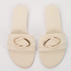 Starlight Flora Flats - Cream