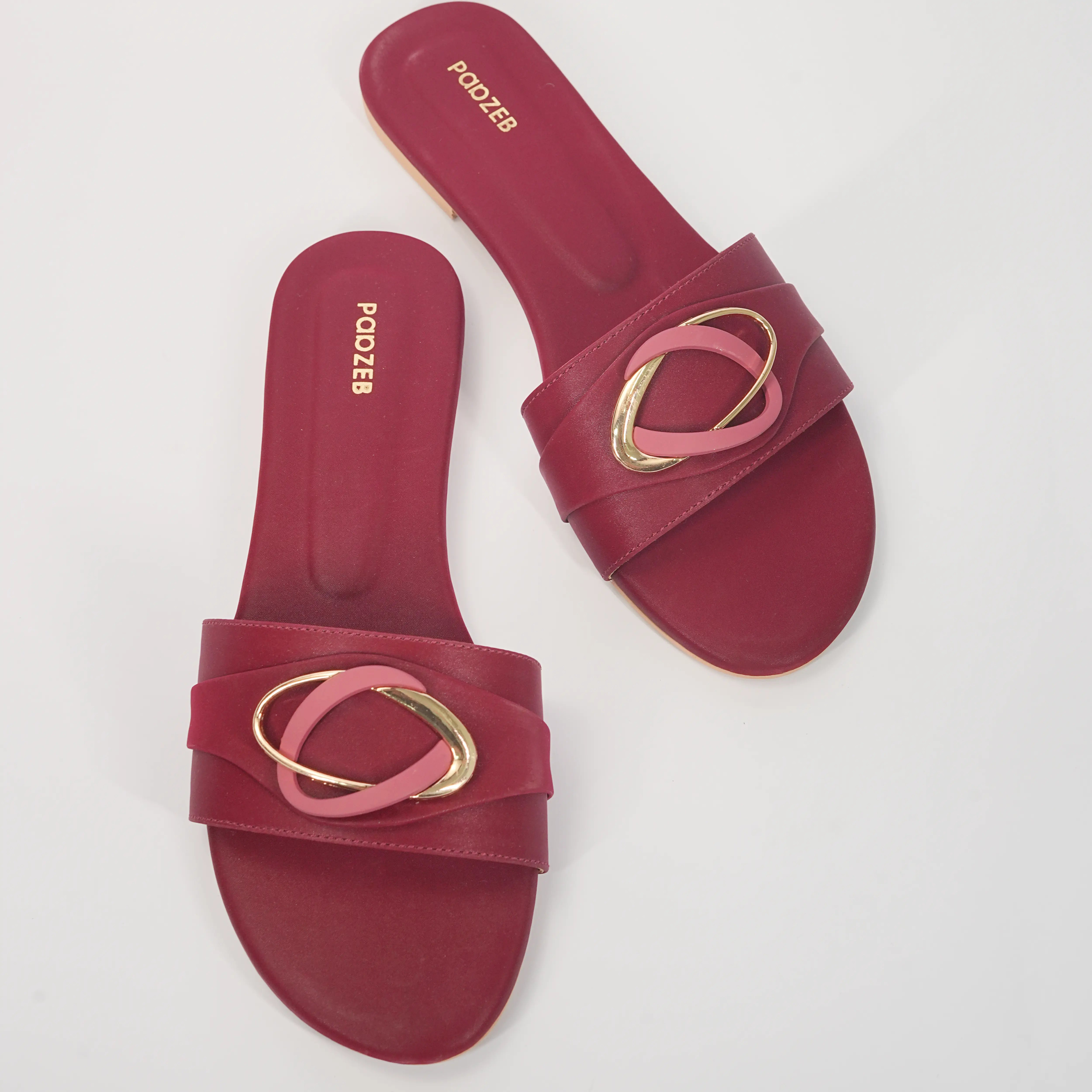 Starlight Flora Flats - Maroon
