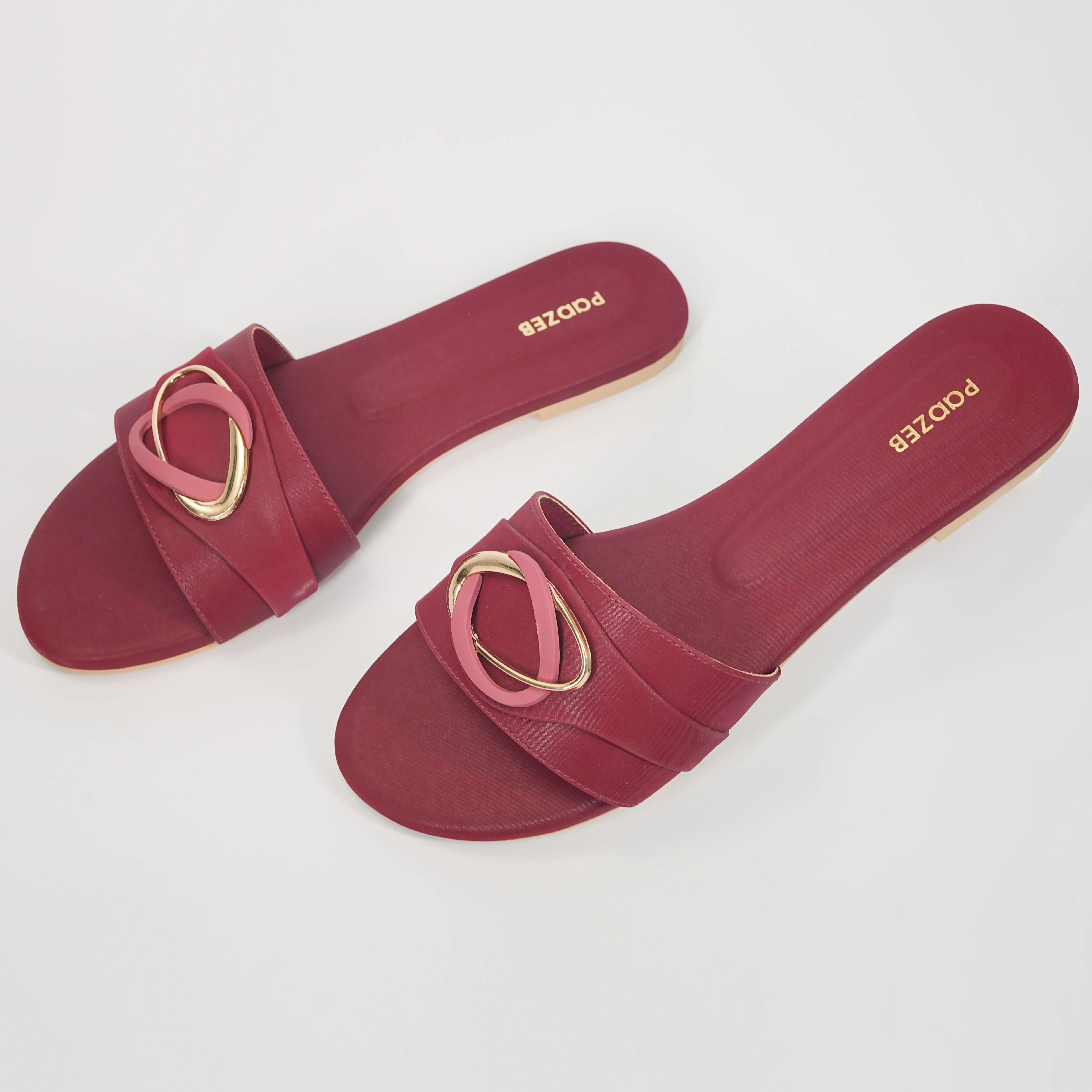 Starlight Flora Flats - Maroon